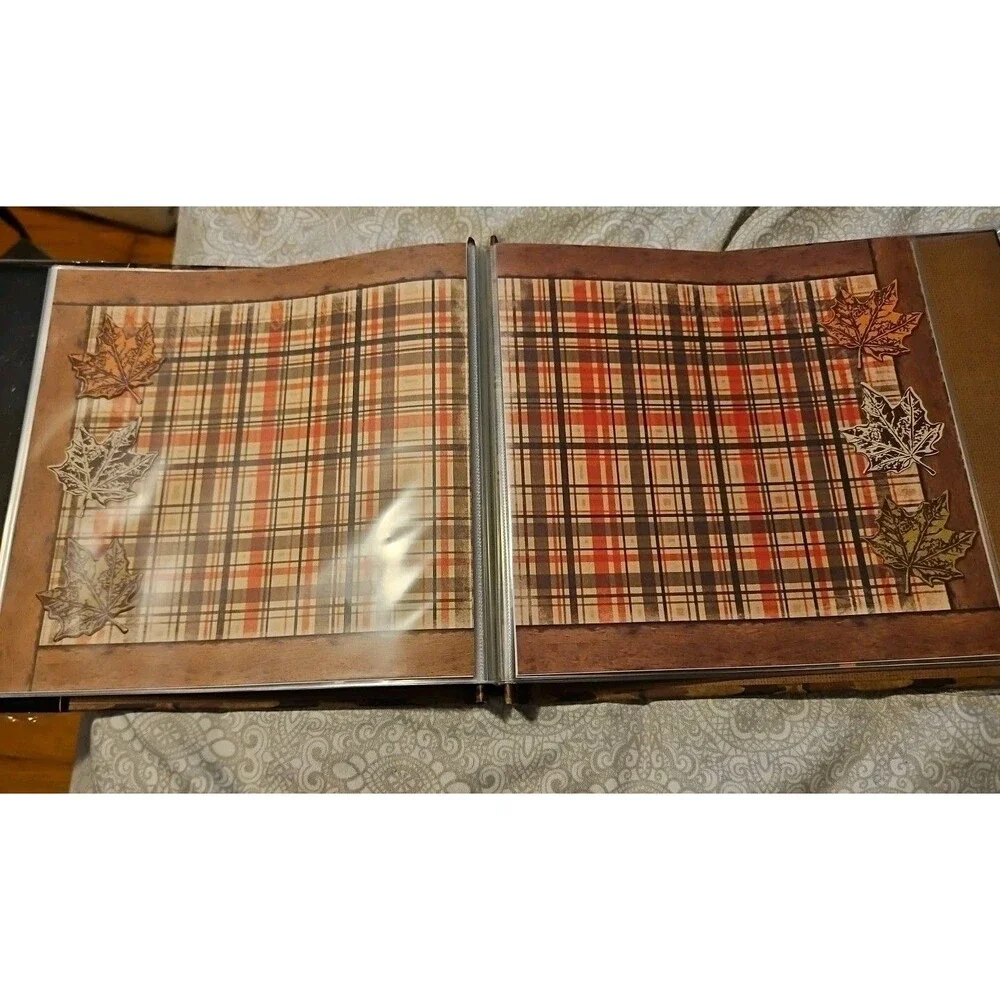 The Paper Studio 8x8 Hunting Theme Ready Made Scrapbook Photo Album 20 Pages NIP